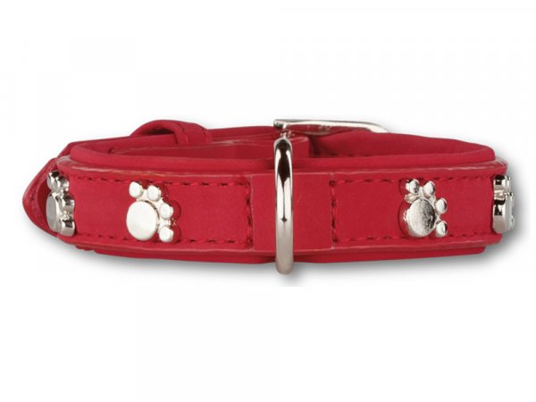 P2G Silverpaws Hundehalsband rot XS
